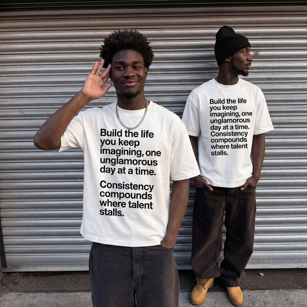 "Unglamorous" Quote Tee